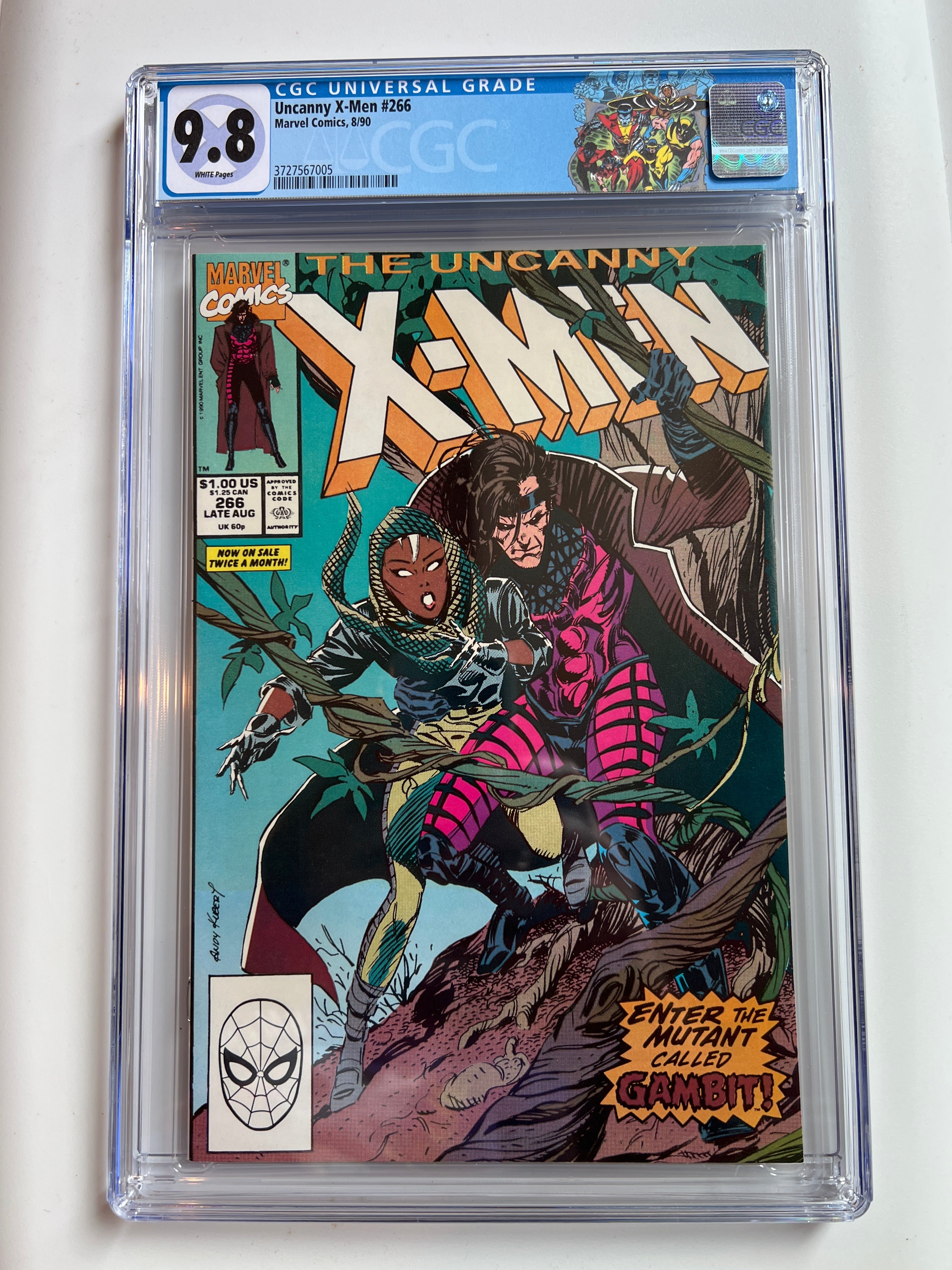 Uncanny X-Men #266 9.8 | CGC 3727567005