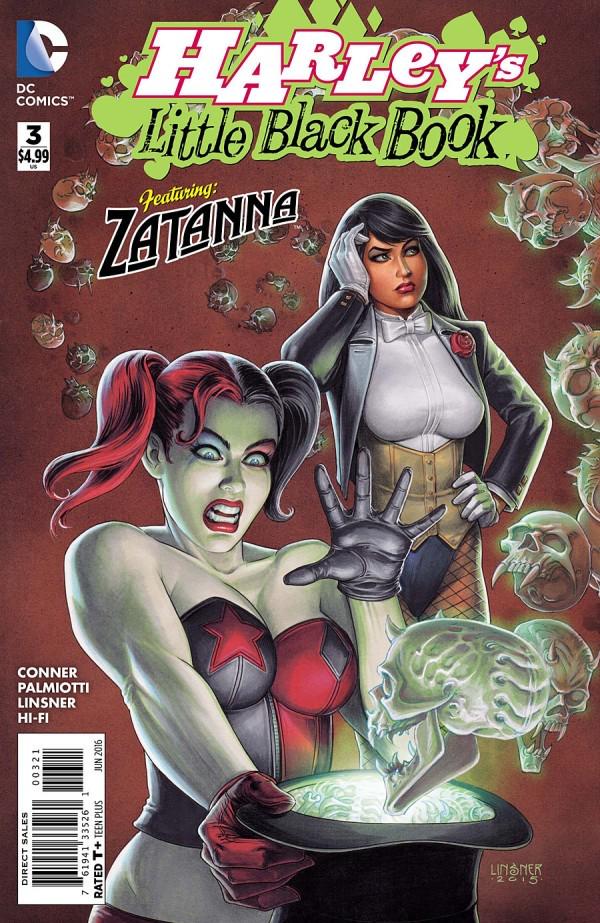 Harleys Little Black Book #3 Variant Edition Linsner NM-