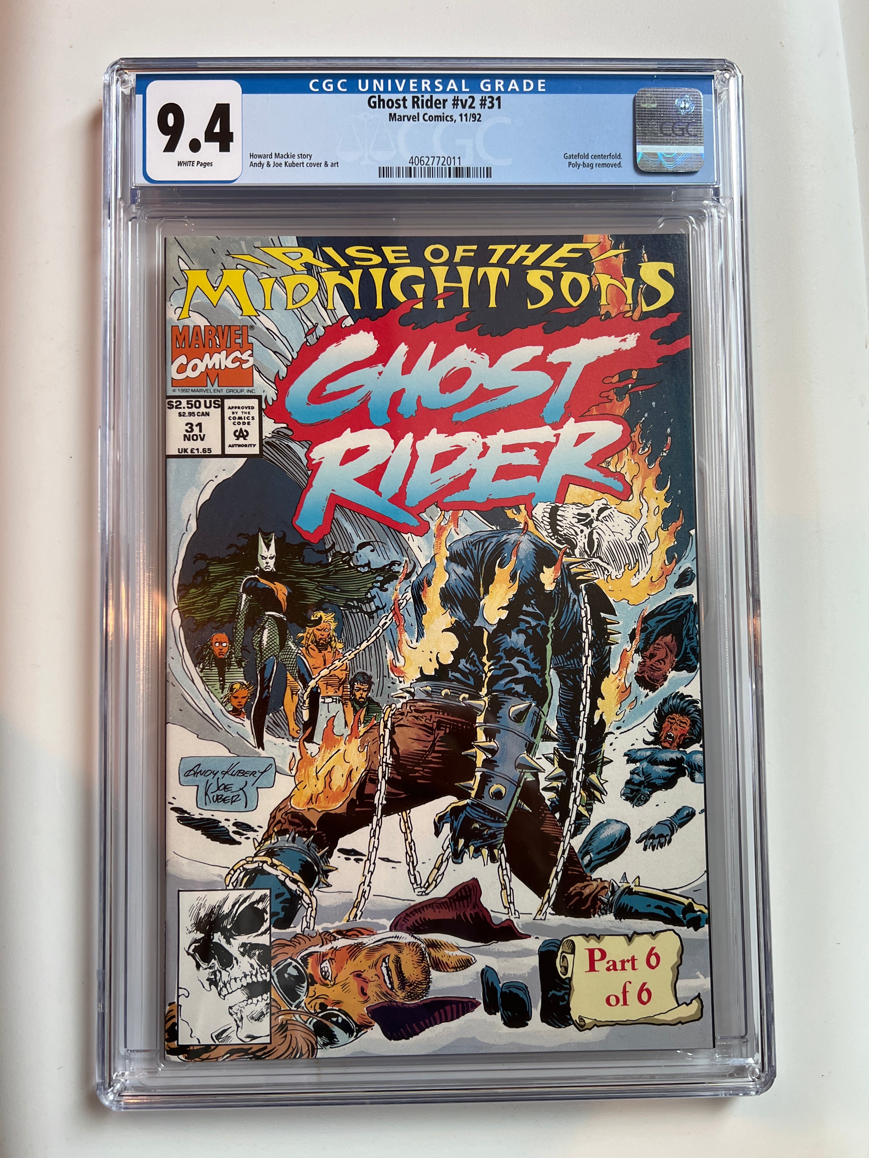 Ghost Rider #v2 #31 9.4 | CGC 4062772011