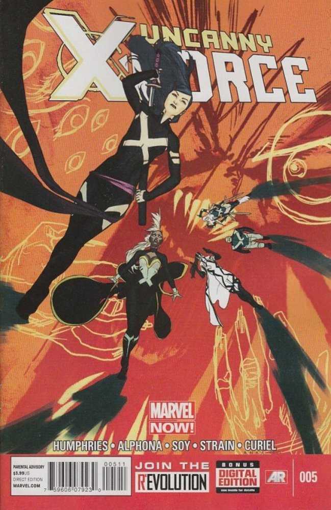 Uncanny X Force #5 Now