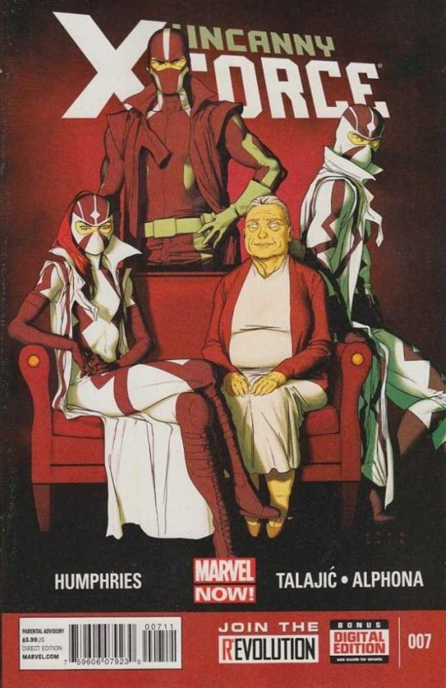 Uncanny X Force #7 Now