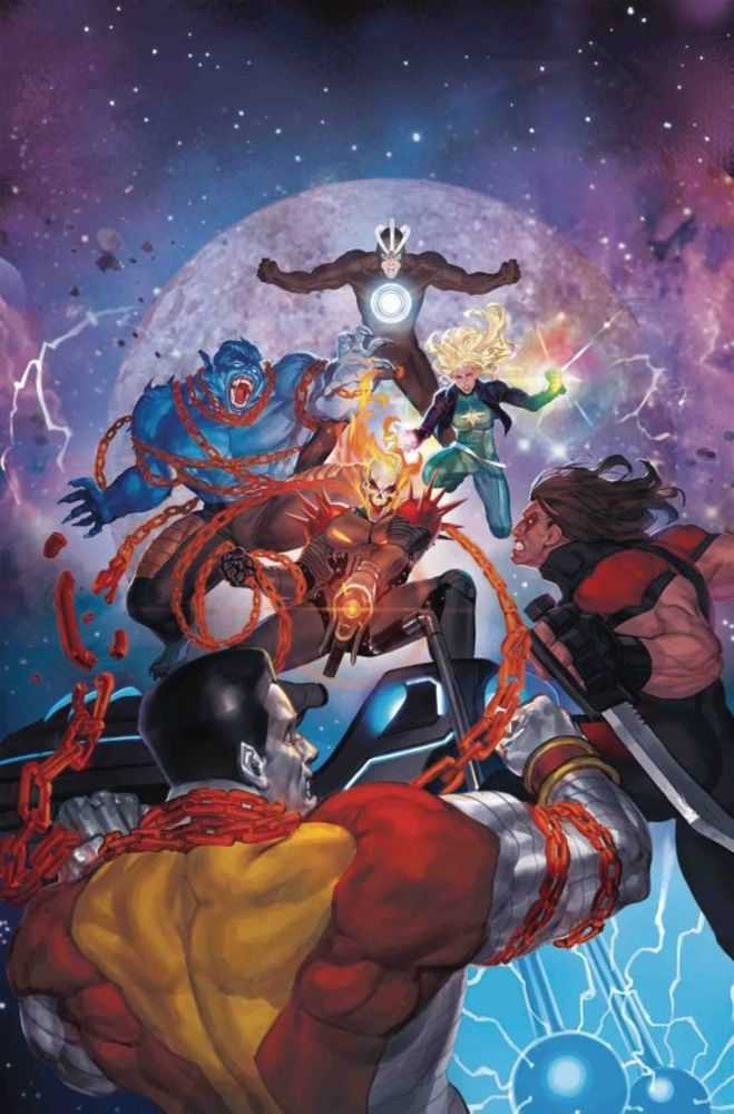 Astonishing X-Men #15 Akcho Cosmic Ghost Rider Variant
