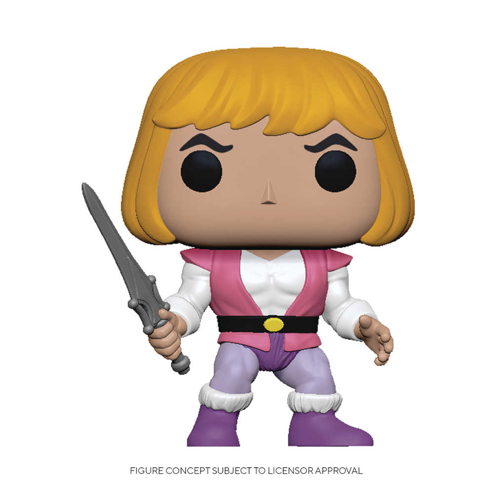 Pop Animation Masters of the Universe Prince Adam Vinyl Figure