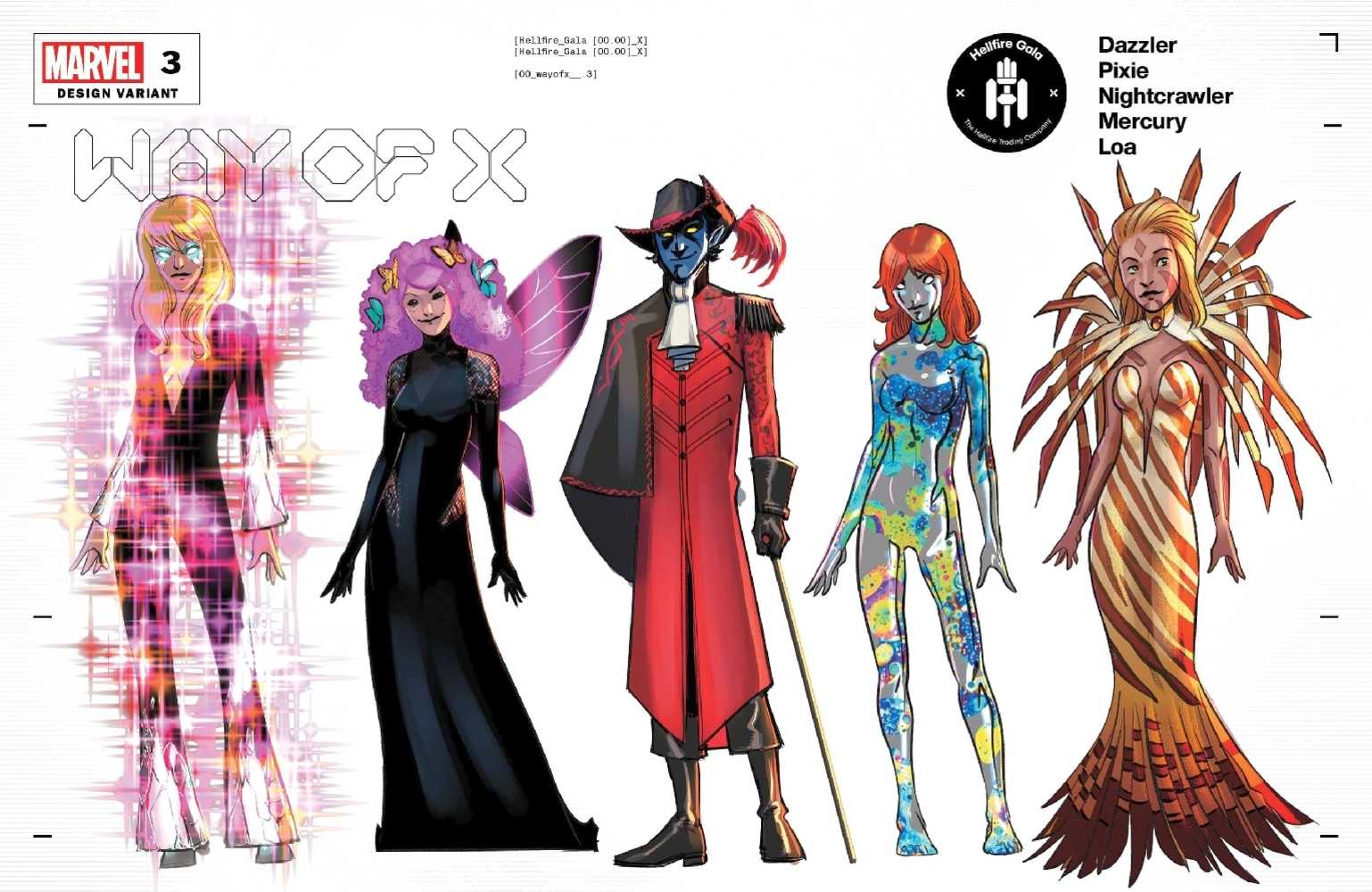 Way Of X #3 Quinn Character Design Variant