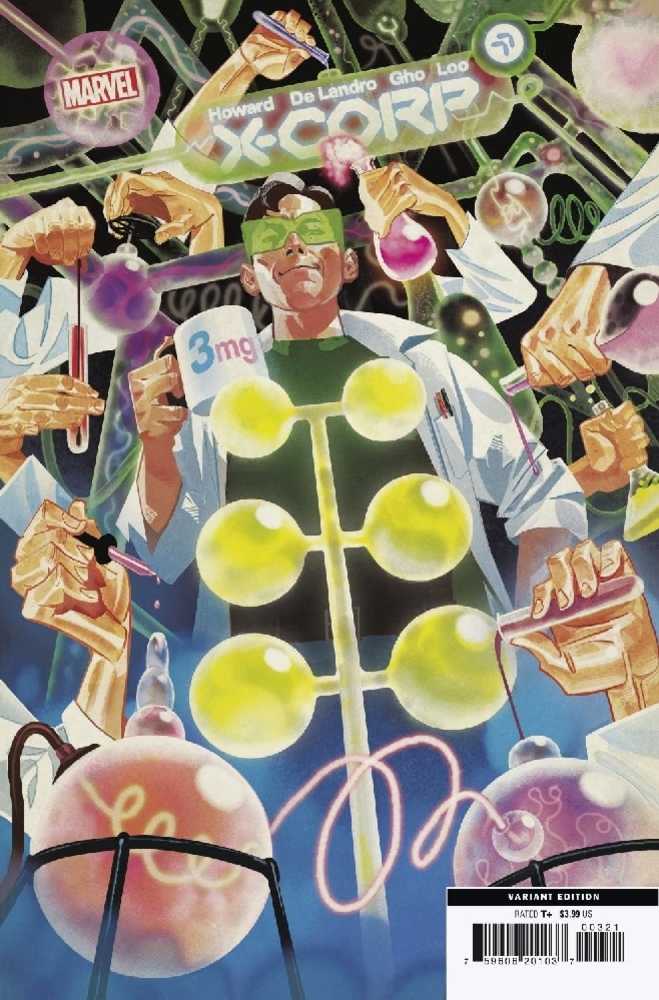 X Corp #3 Del Mundo Variant