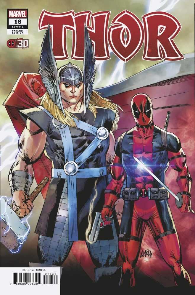 Thor #16 Liefeld Deadpool 30 Th Variant