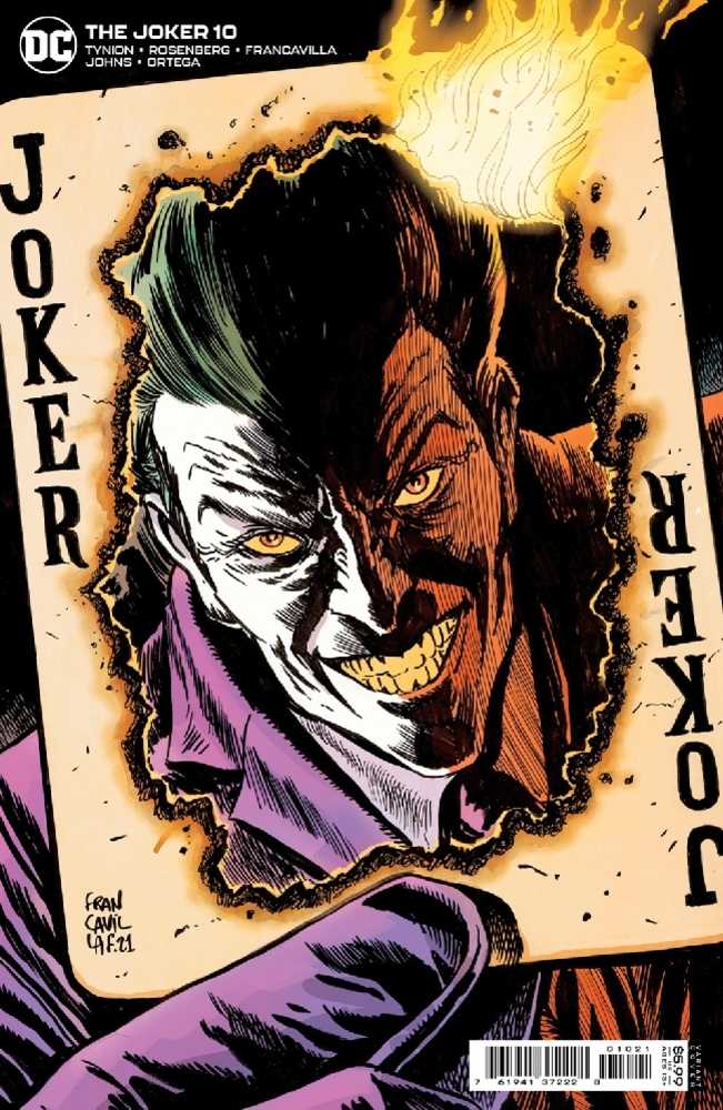 Joker #10 Cover B Francesco Francavilla Variant