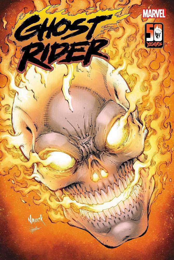 Ghost Rider #1 Nauck Headshot Variant