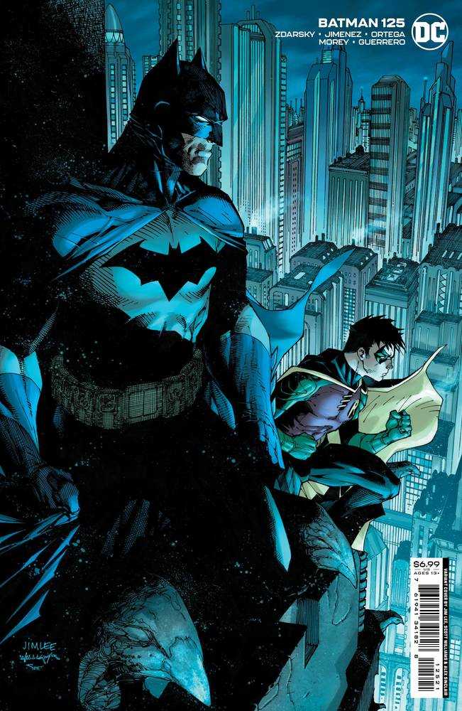 Batman #125 Cover B Jim Lee & Scott Williams Card Stock Variant