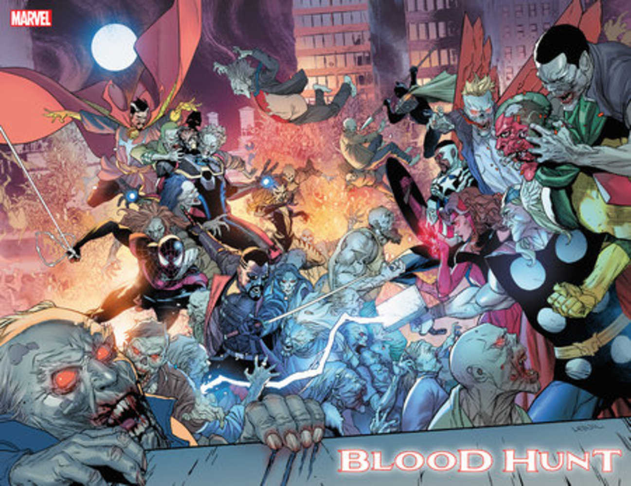 Blood Hunt #1 Leinil Yu Wraparound Variant