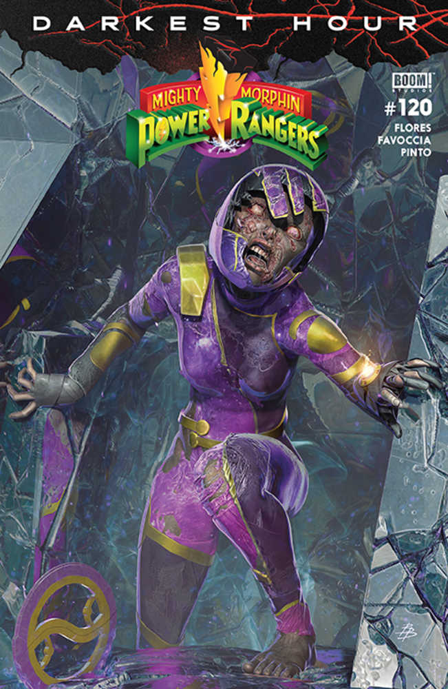 Mighty Morphin Power Rangers #120 Cover B Dark Grid Barends (C