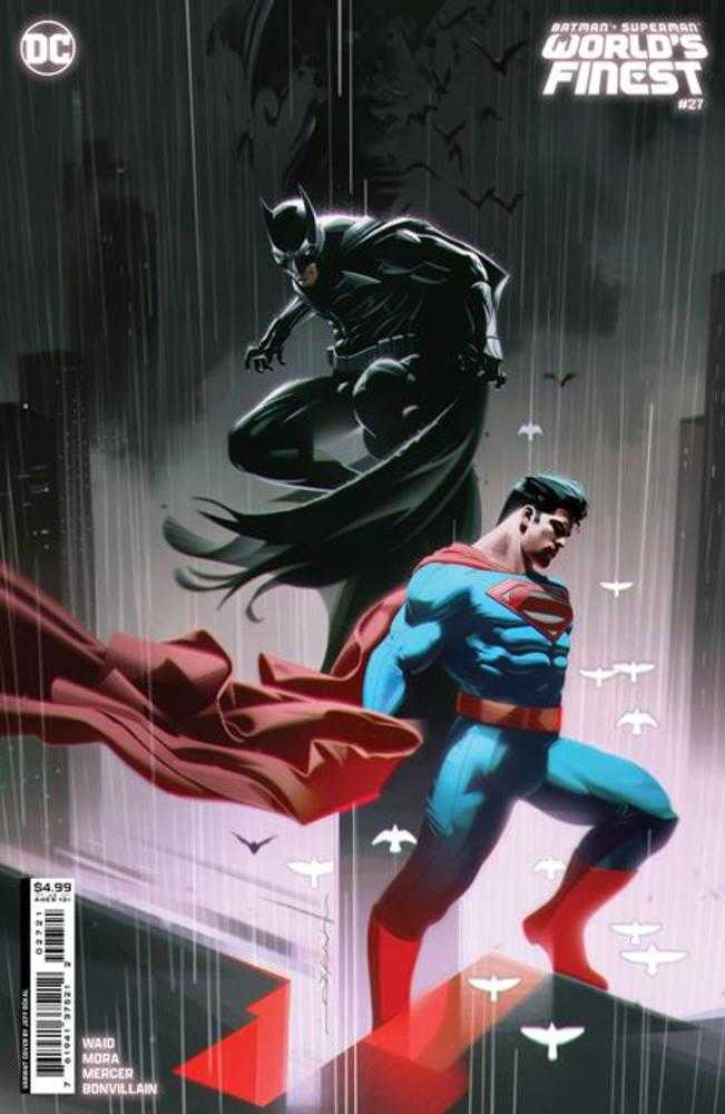 Batman Superman Worlds Finest #27 Cover B Jeff Dekal Card Stock Variant