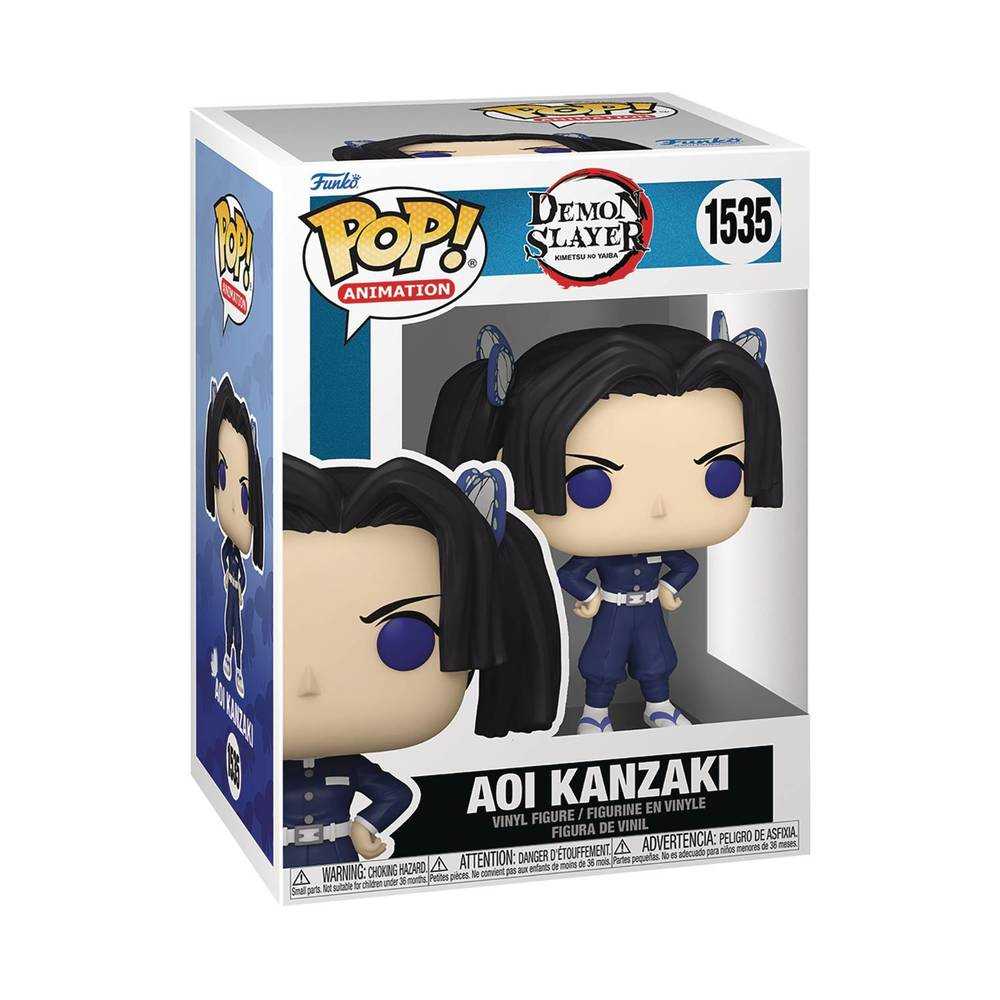Pop Animation Demon Slayer Aoi Kanzaki W Ch Vinyl Figure