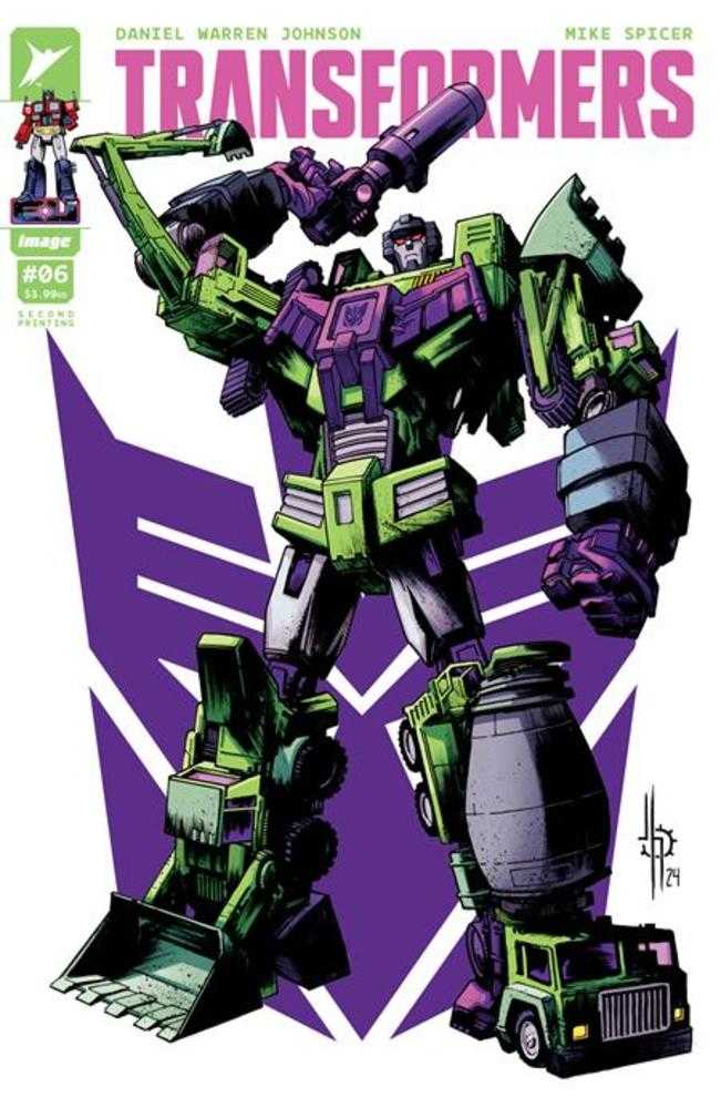 Transformers #6 2nd Print Cover A Jason Howard