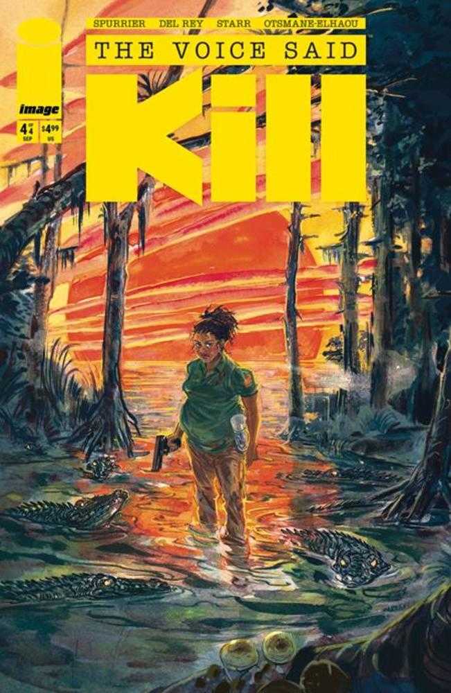 The Voice Said Kill #4 (Of 4) Cover A Vanesa Del Rey (Mature)