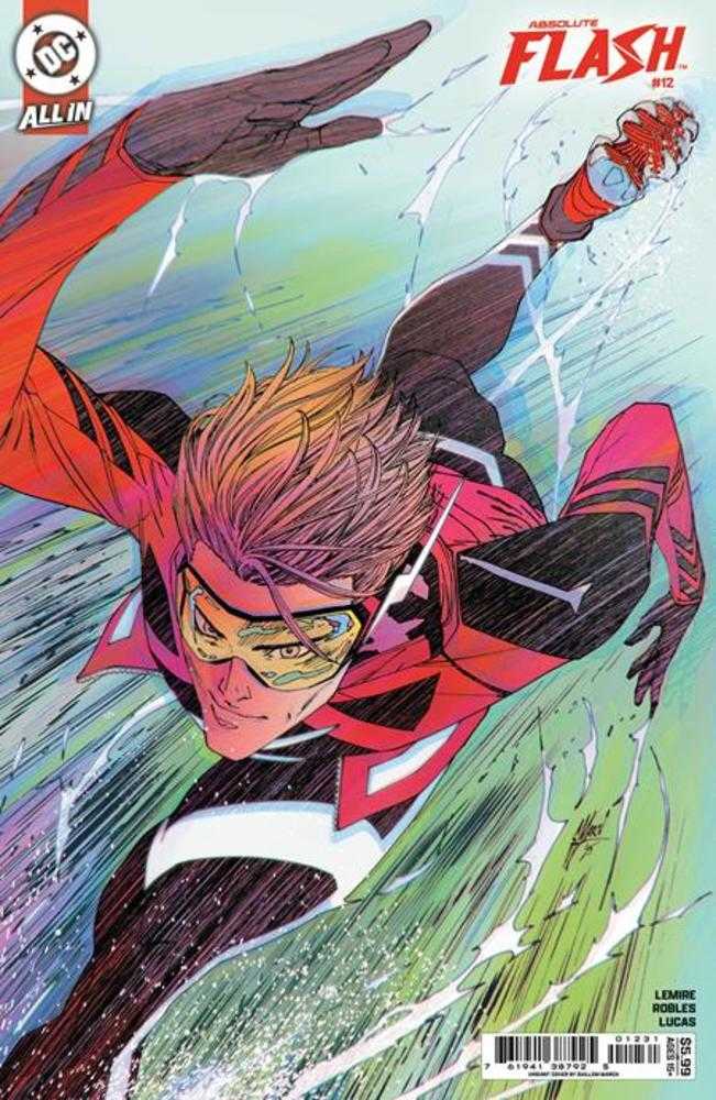 Absolute Flash #12 Cover C Guillem March Card Stock Variant