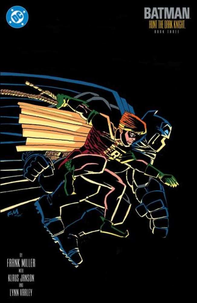 Batman The Dark Knight Returns #3 (Of 4) Facsimile Edition Cover D Frank Miller Card Stock Variant