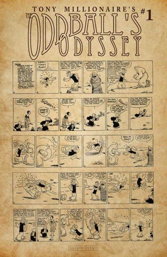 Oddballs Odyssey #1 (One Shot) Cover D EC Segar Old Masters Variant