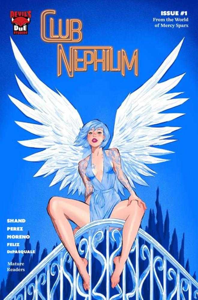 Club Nephilim #1 Cover D 1 in 10 Andrew Tarusov Uv Spot Variant (Mature)