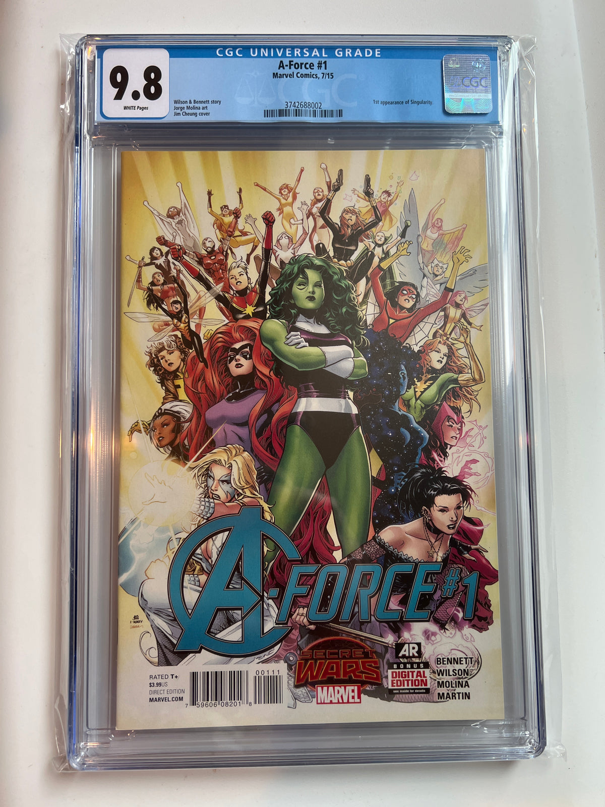 A-Force #1 9.8 | CGC 3742688002