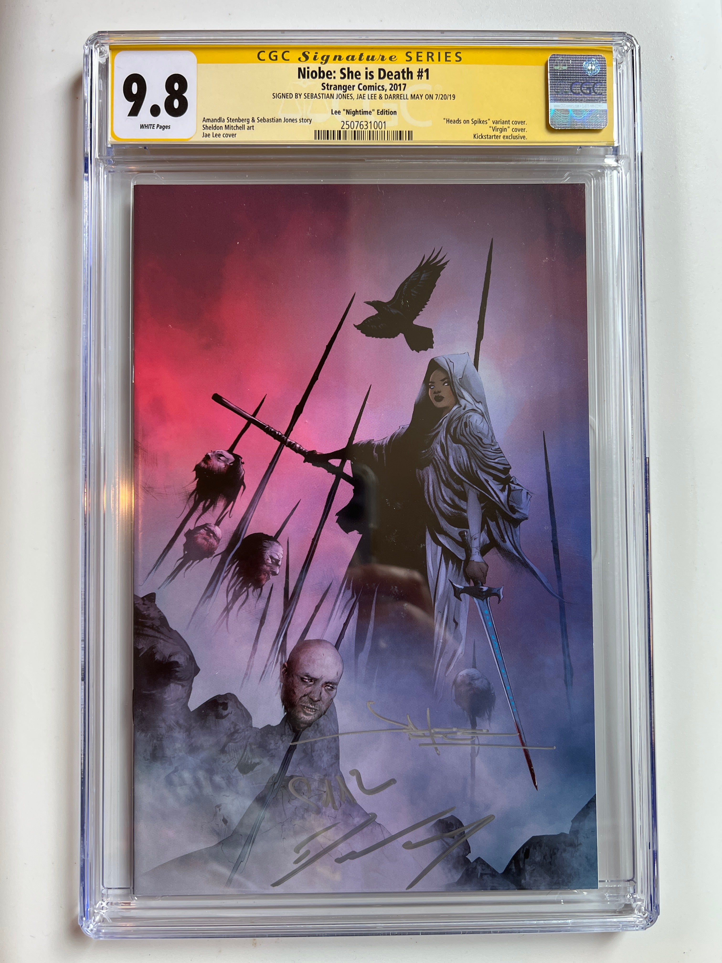 Niobe: She is Death #1 9.8 Lee "Nightime" Edition | CGC 2507631001