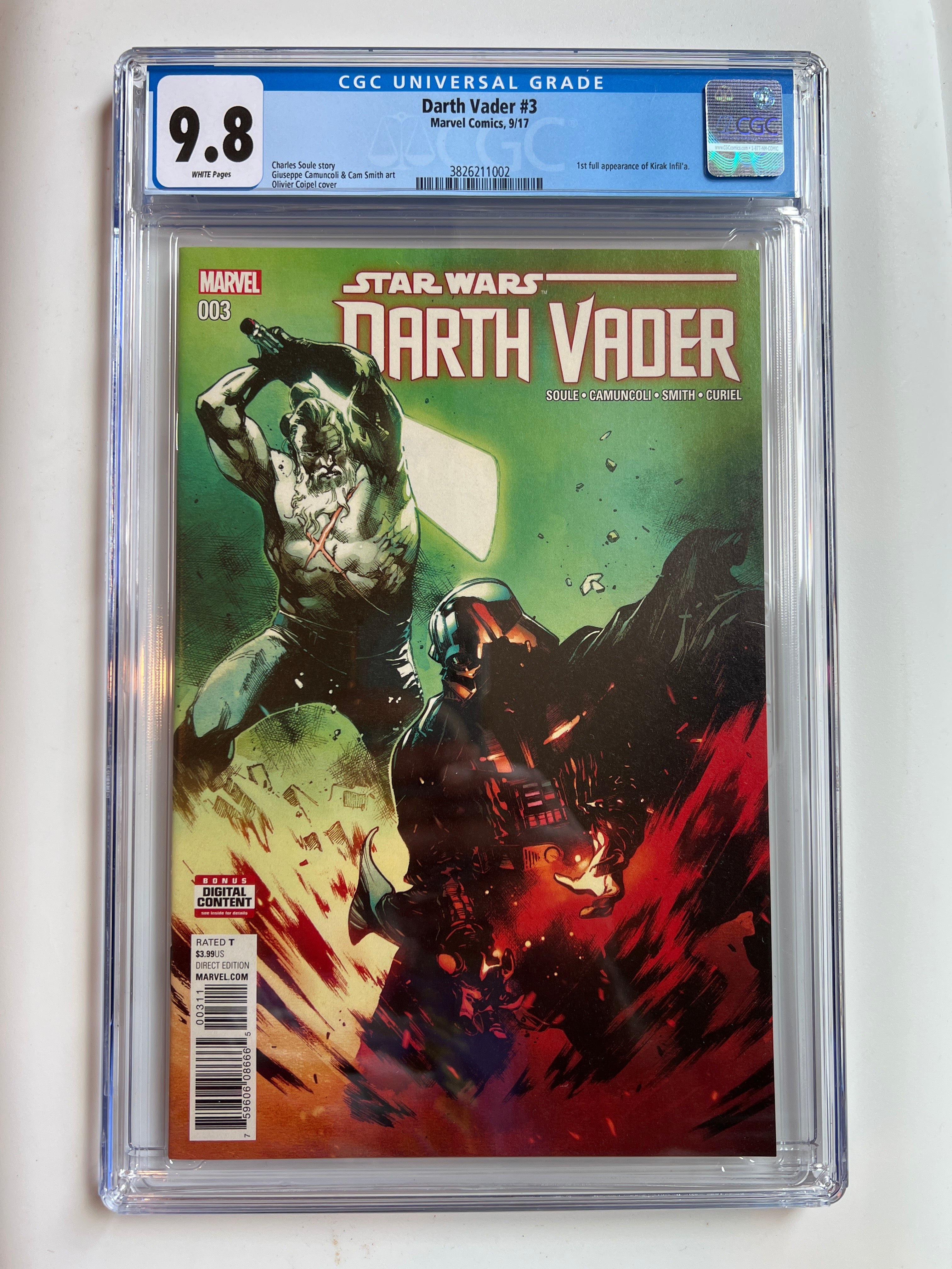 Darth Vader #3 9.8 | CGC 3826211002