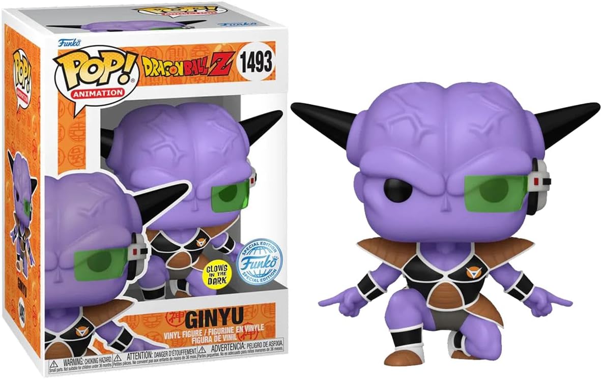 Funko Pop! Dragon Ball Z Ginyu Glow-in-The-Dark Vinyl Figure #1493