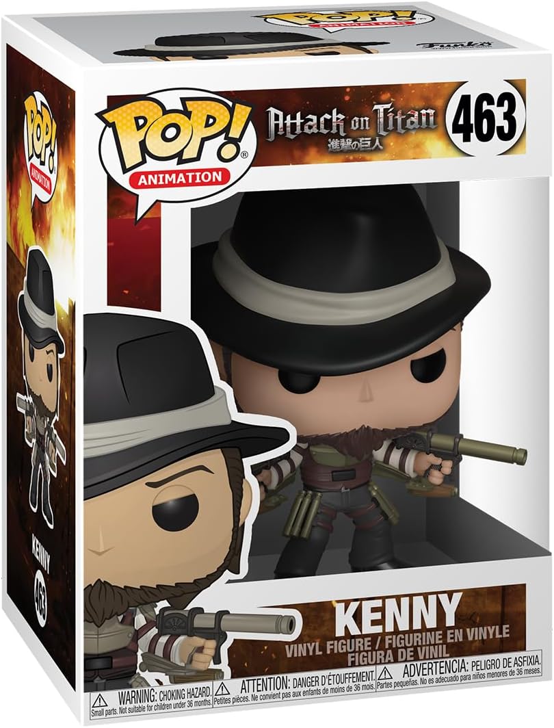 Pop Animation Attack On Titan S3 Kenny Vinyl Figure