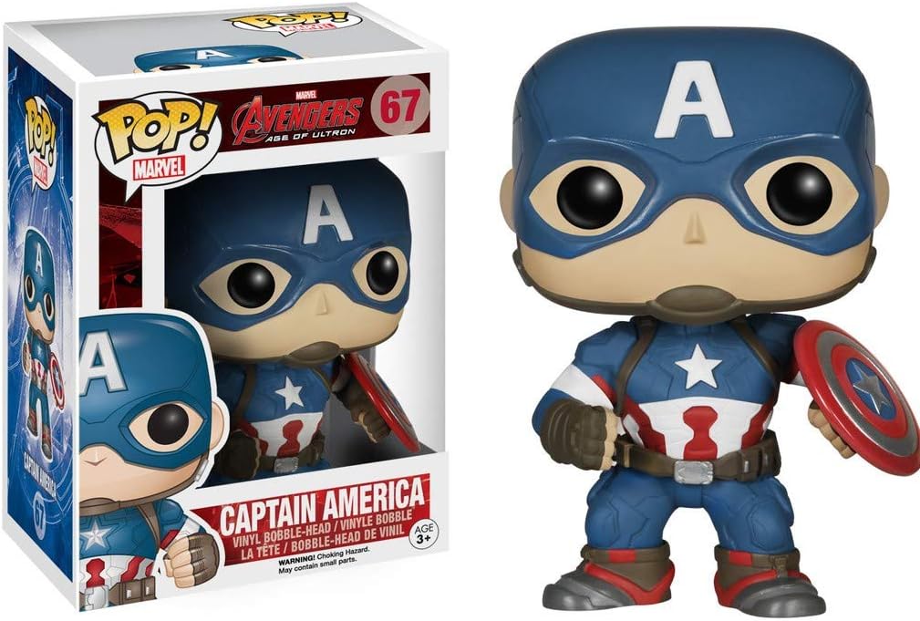 Pop Avengers Aou Captain America Vinyl Figure