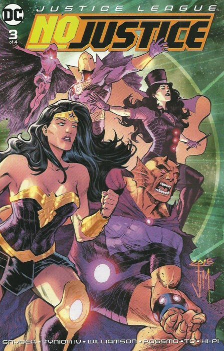 Justice League No Justice #1-4 Mini series