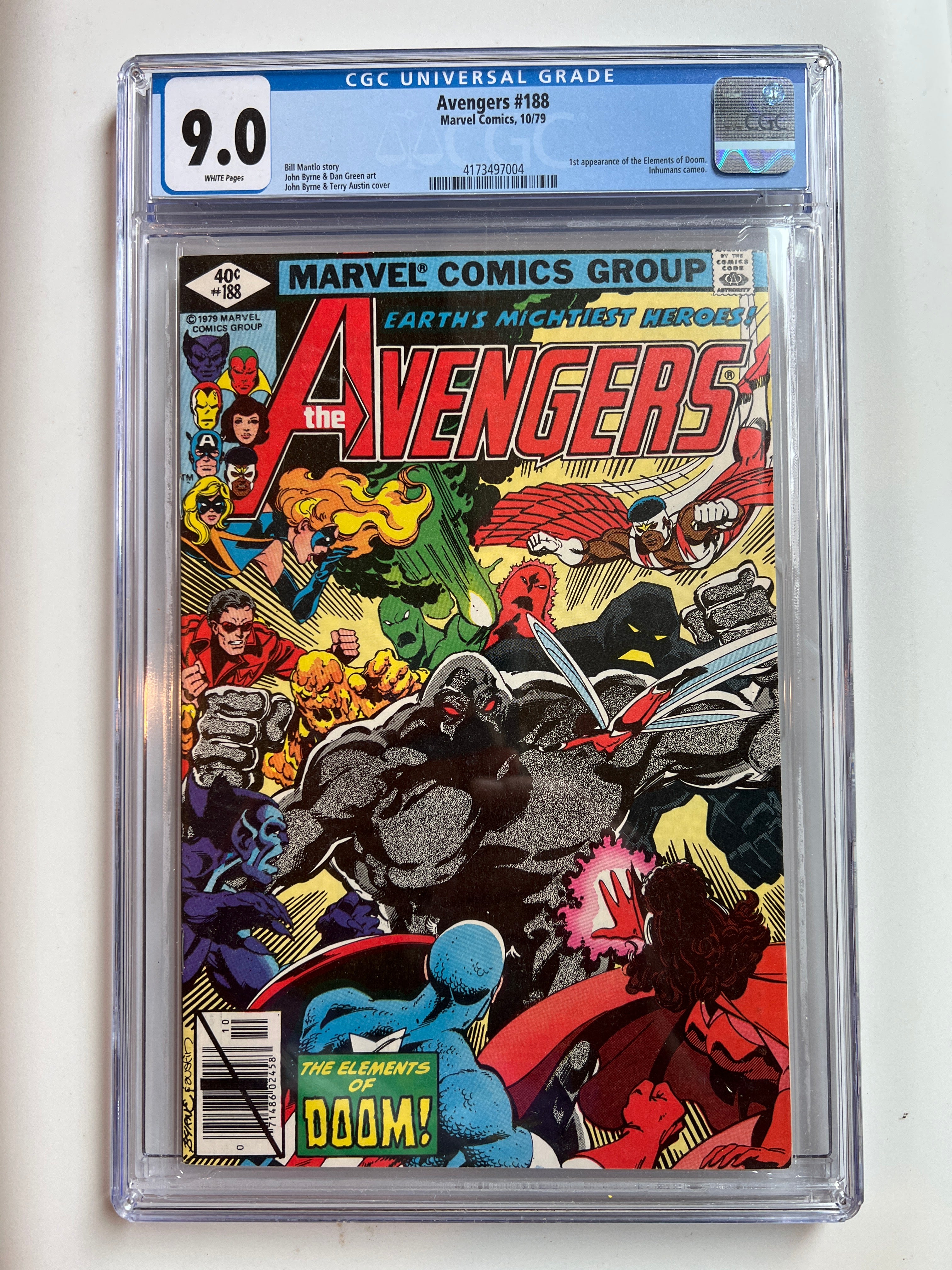 Avengers #188 9.0 | CGC 4173497004