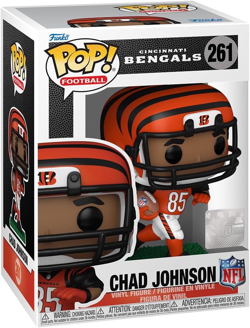 Pop Nfl Bengals Chad Johnson 85 Vinyl Figure