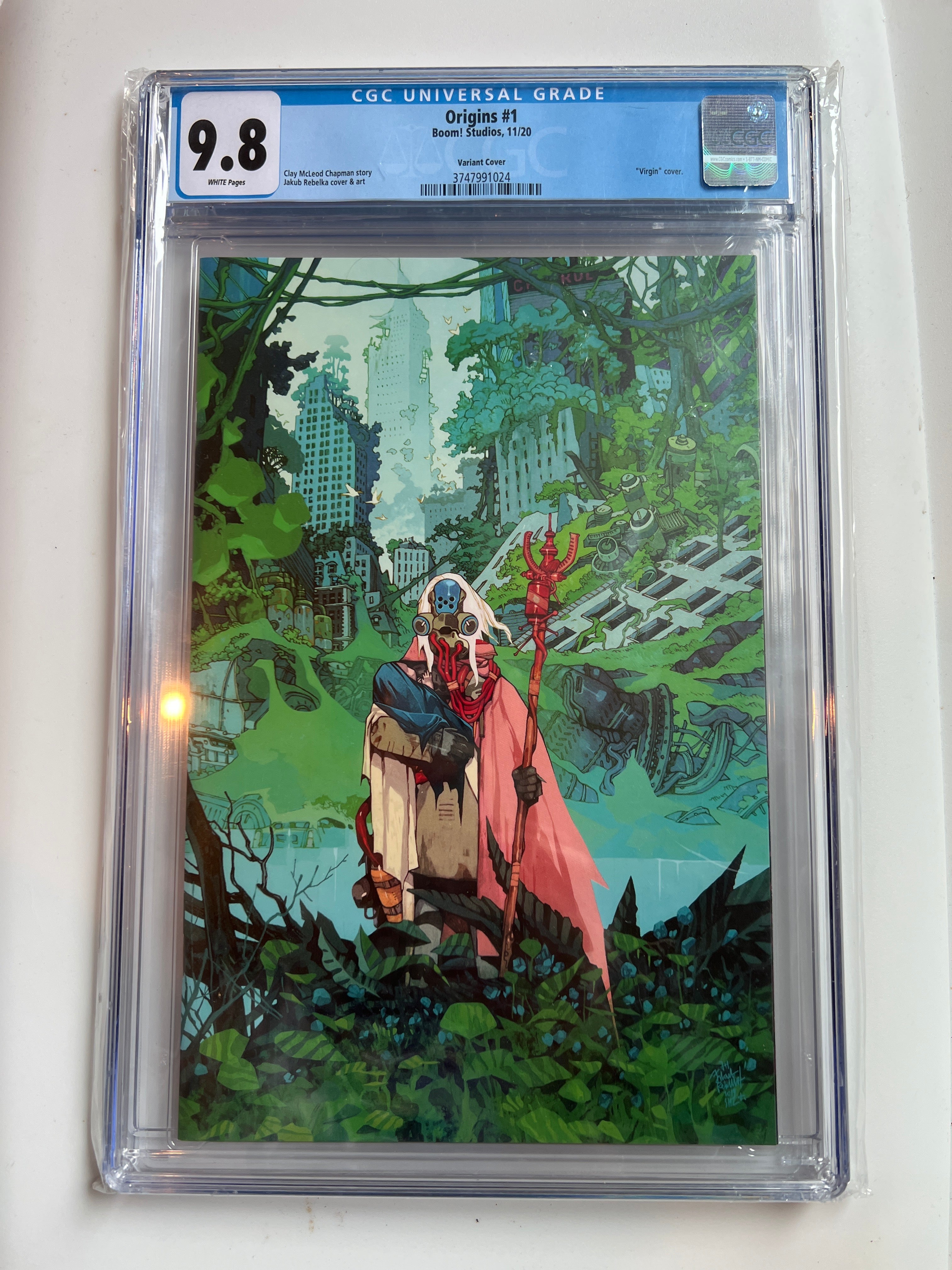 Origins #1 9.8 Variant Cover | CGC 3747991024
