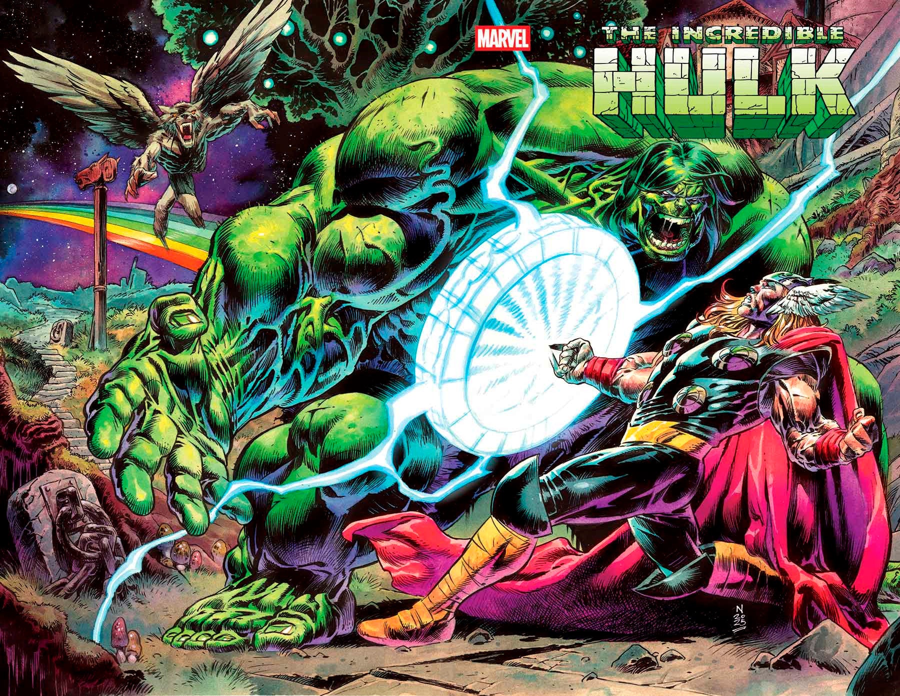 Incredible Hulk #25 Wraparound Cover