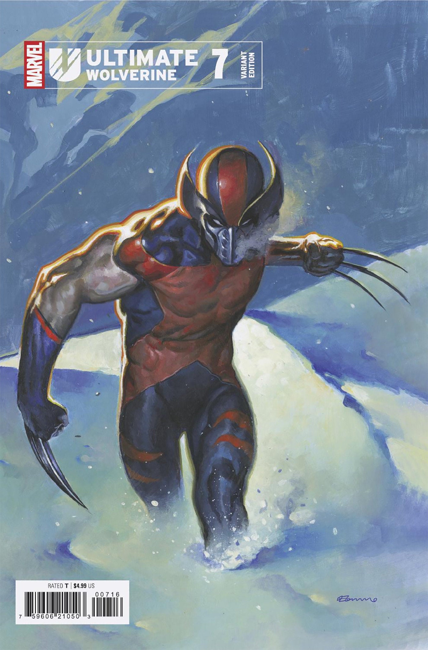 Ultimate Wolverine #7 Fabrizio De Tommaso Variant