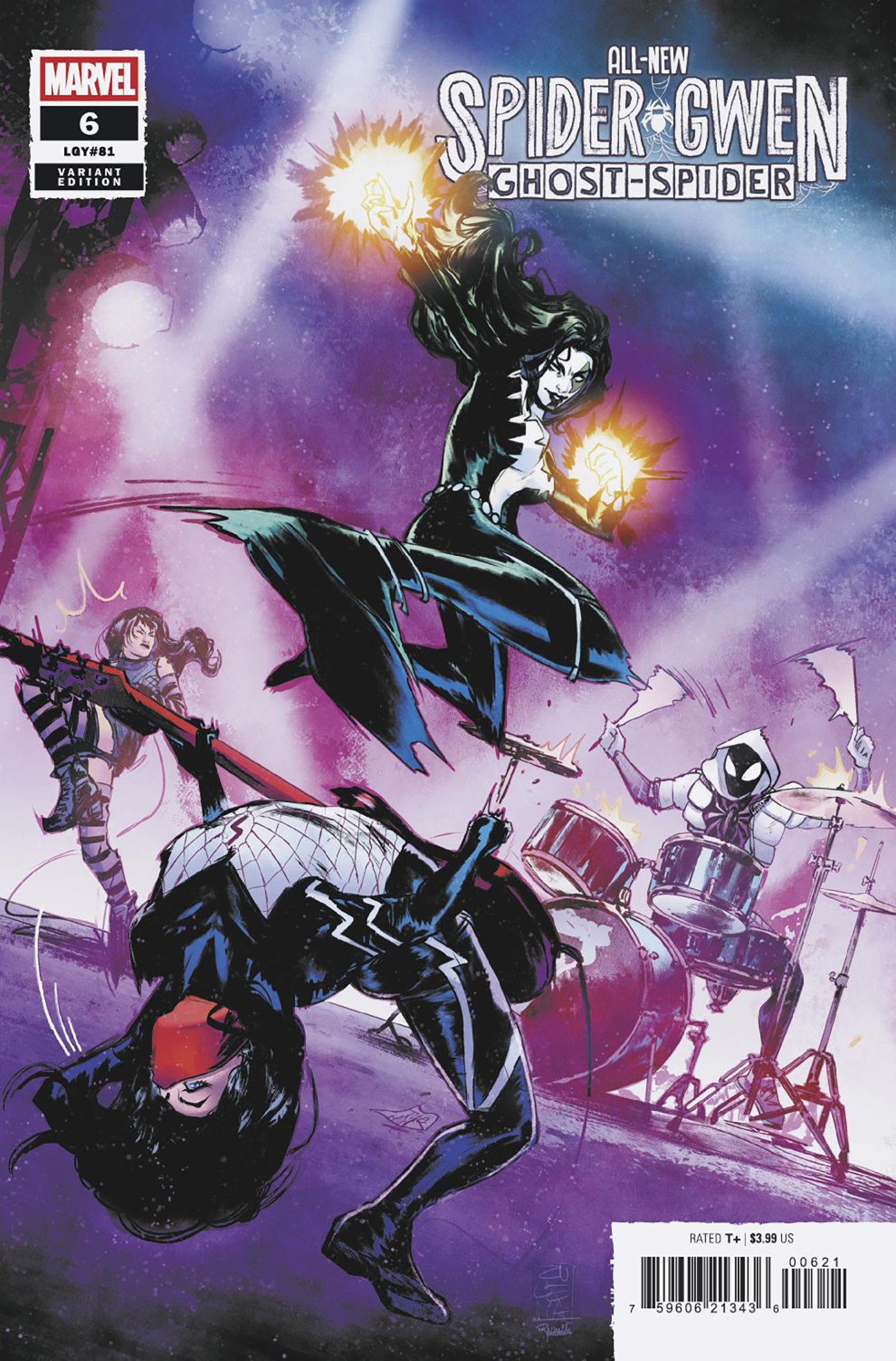 All New Spider Gwen: The Ghost Spider #6 Zulema Scotto Lavina Variant