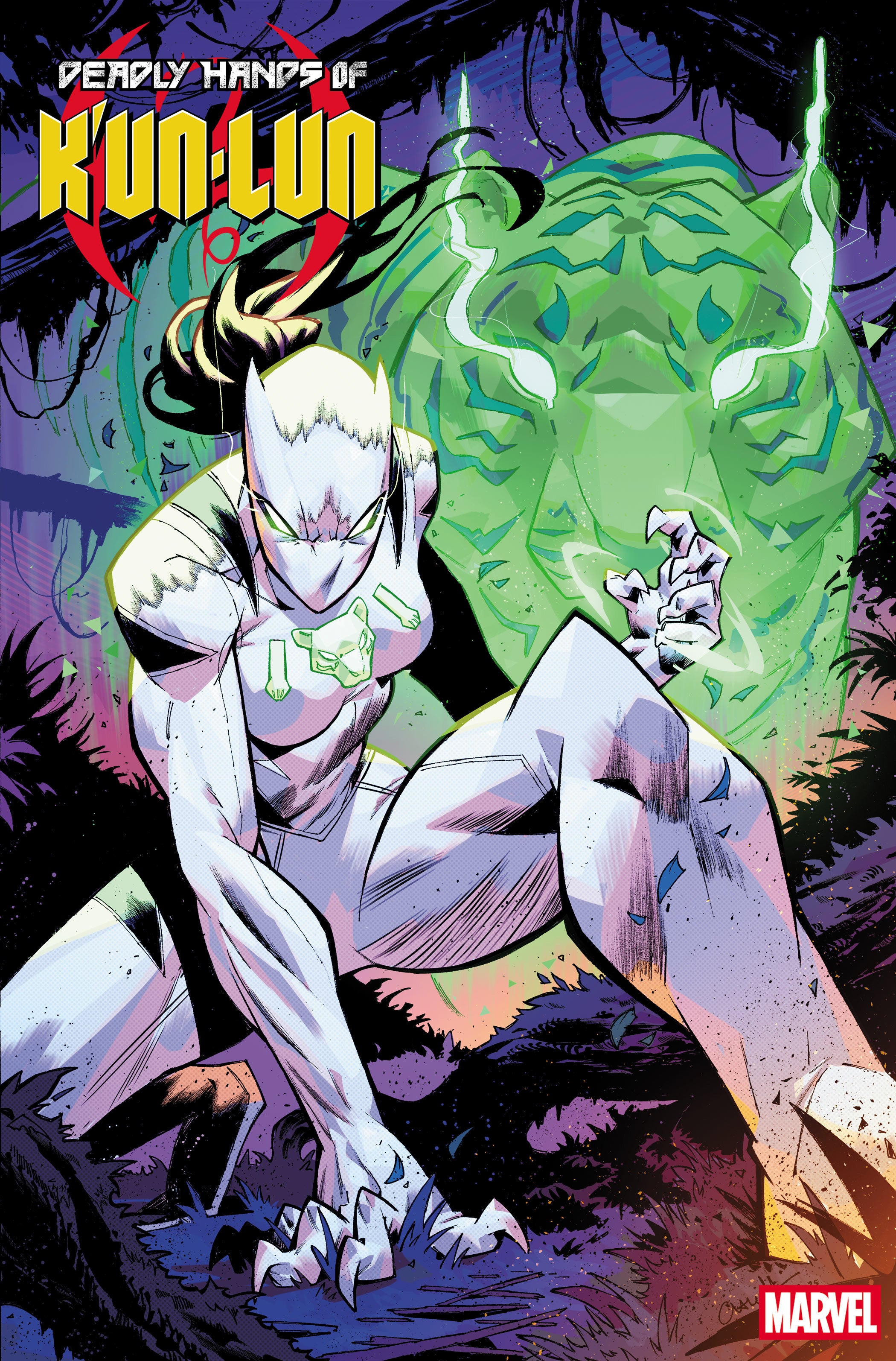 Deadly Hands Of K'un Lun #3 Leo Chiola White Tiger Variant