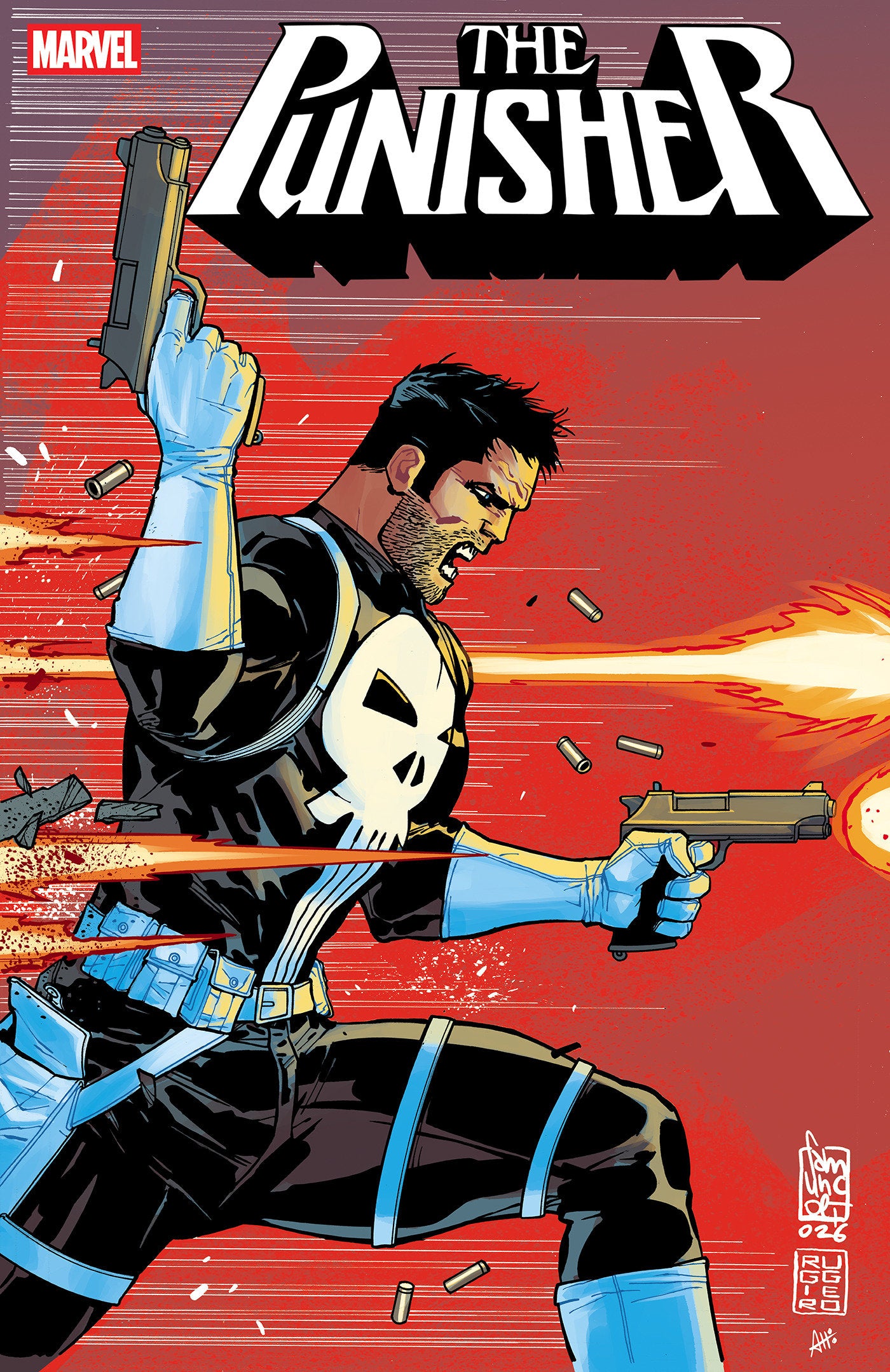 Punisher #6 Giuseppe Camuncoli 2 Part Connecting Variant