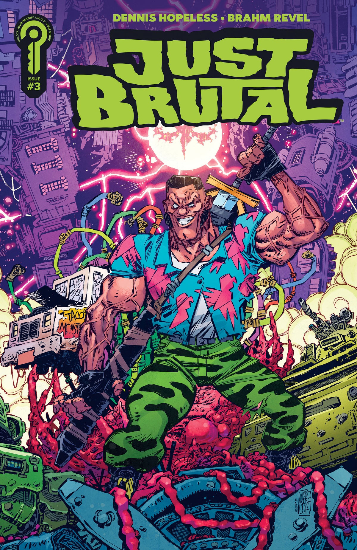 Just Brutal #3 Cover B Jorge Corona