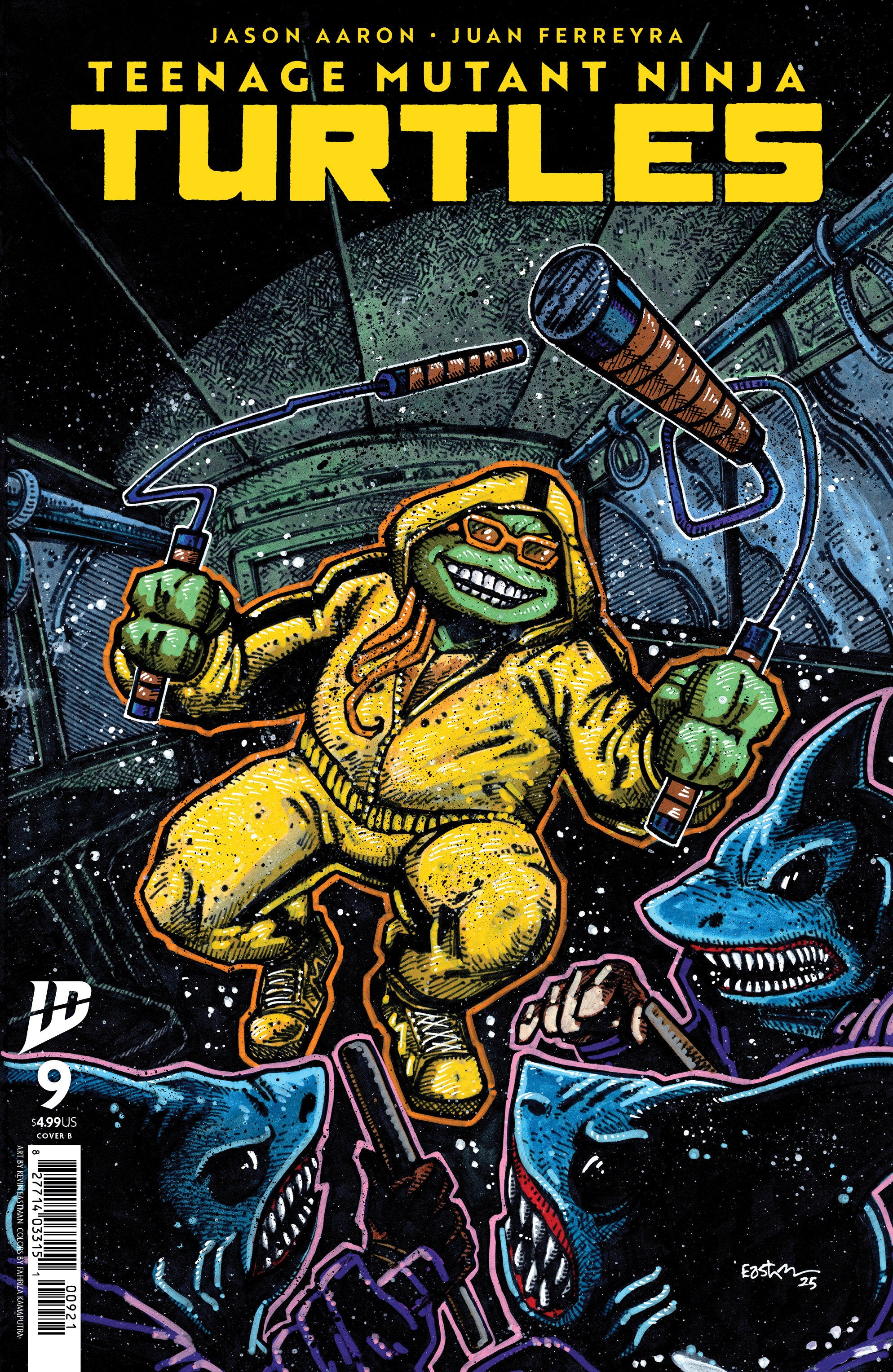 Teenage Mutant Ninja Turtles #9 Variant B (Eastman)