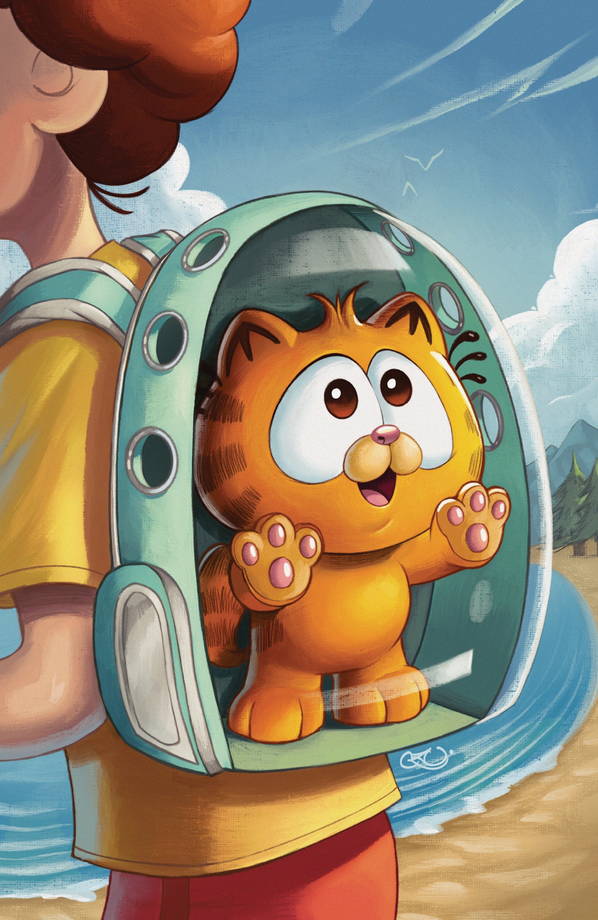 Baby Garfield #3 C 1:5 Variant Edition (Full Art, Zullo Uminga)