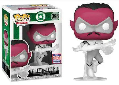 Funko DC Comics White Lantern Sinestro Vinyl Figure 2021 Funko Summer Convention Exclusive