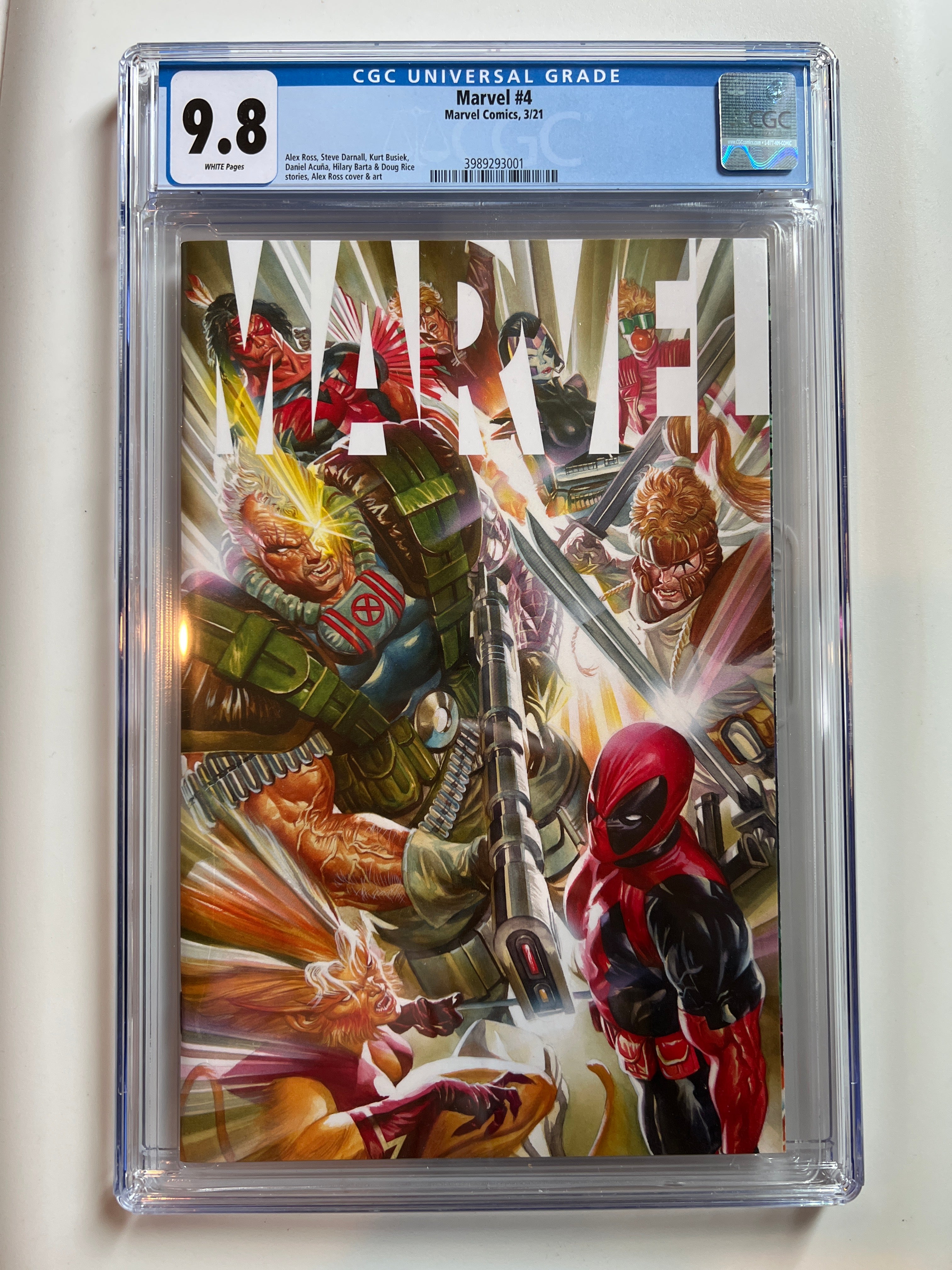 Marvel #4 9.8 | CGC 3989293001
