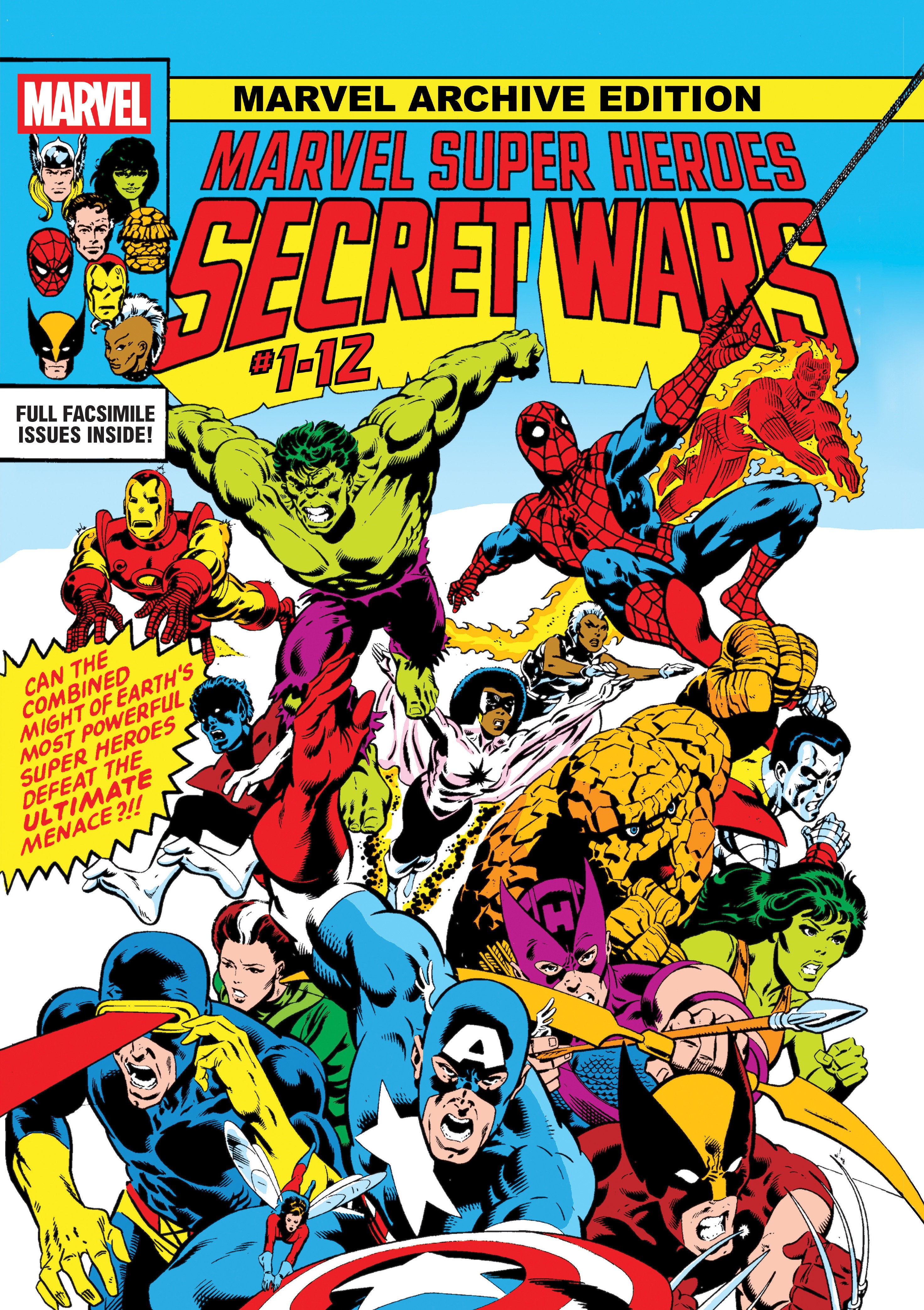 初版第1刷発行 アベンジャーズ SECRET WARS 日本語版 コミック Marvel Archive Edition: Marvel Super Heroes Secret Wars Gallery Editio