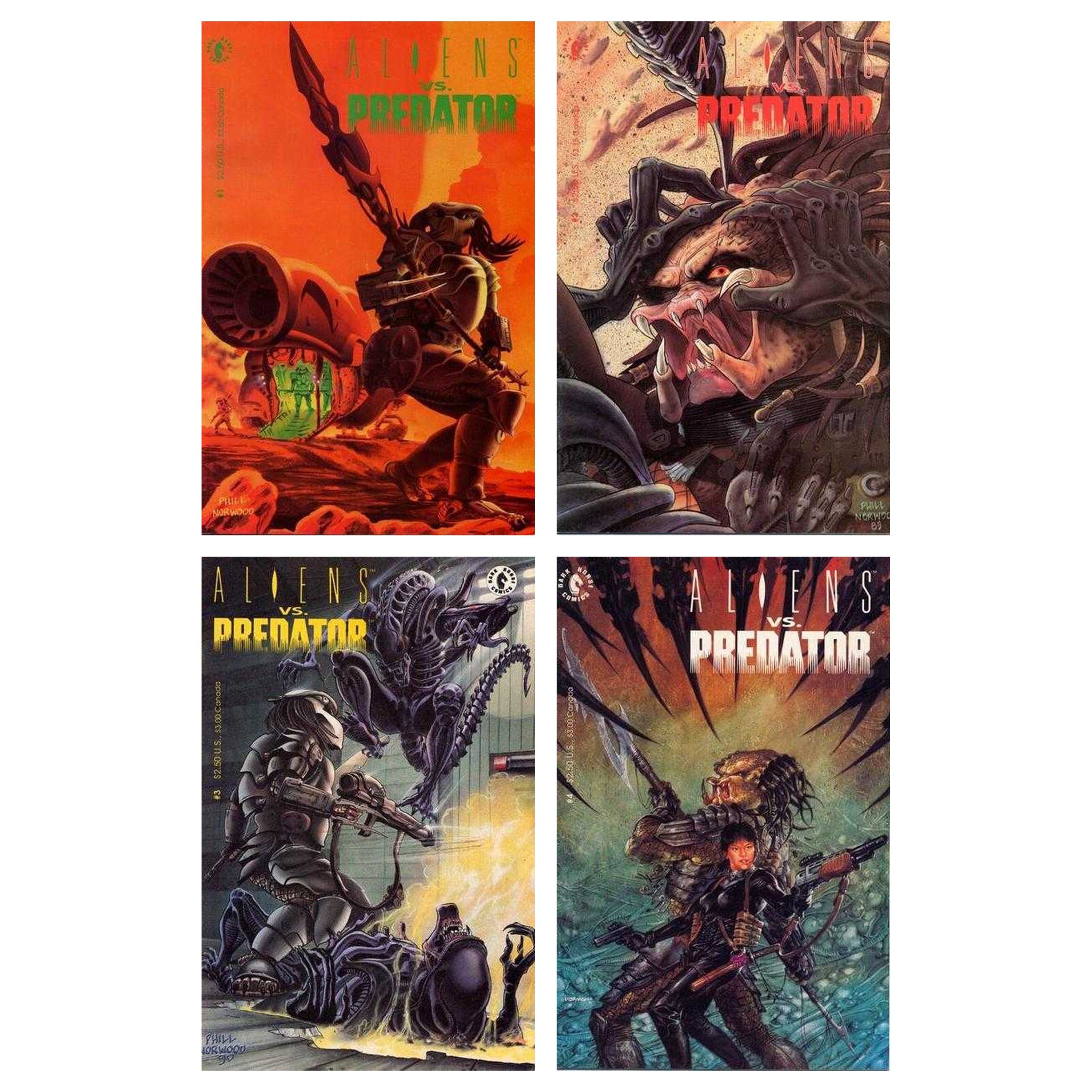 Aliens vs. Predator (1990) 1-4