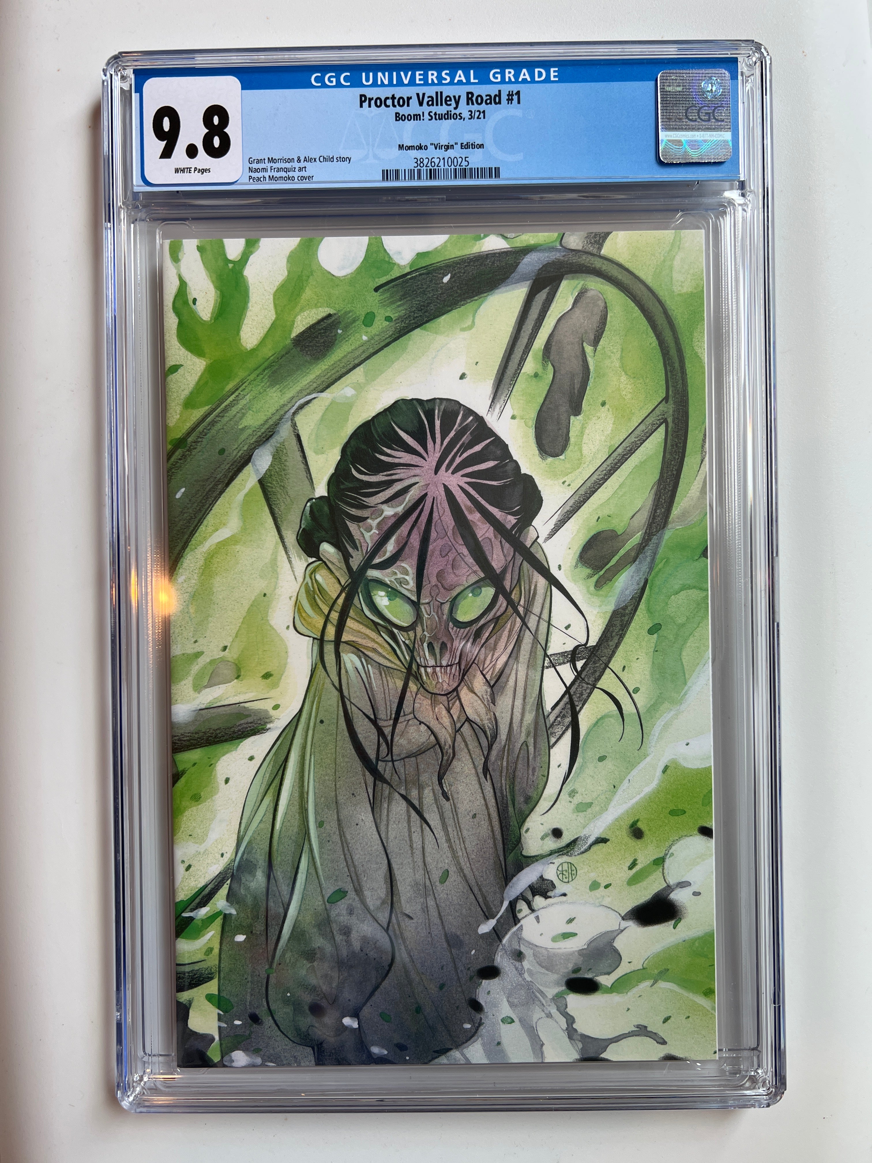 Proctor Valley Road #1 9.8 Momoko "Virgin" Edition | CGC 3826210025