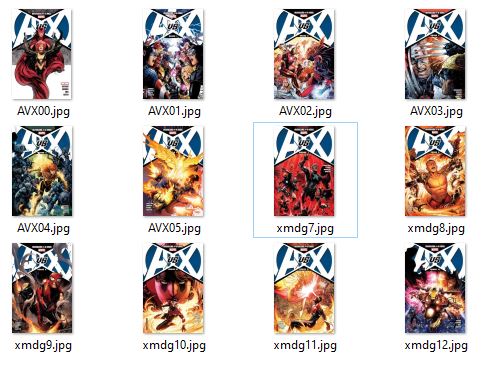 Avengers vs X-Men (AvsX) 0-12 (2005) VF+