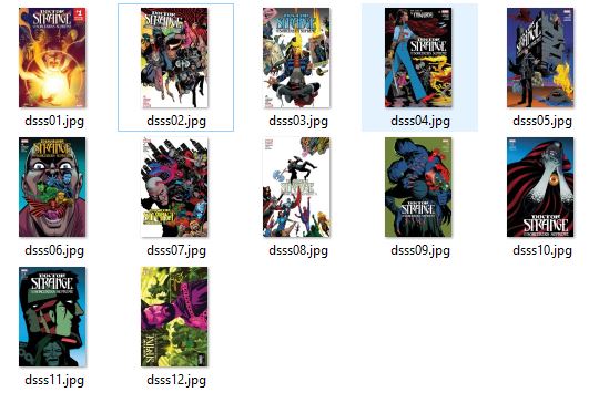 Doctor Strange and the Sorcerers Supreme 1-12 (2017) NM