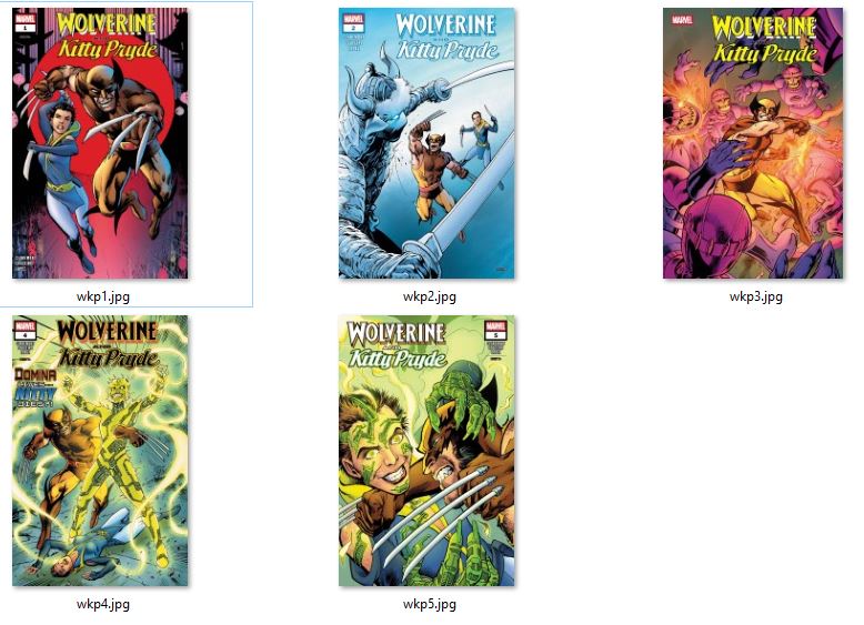 Wolverine and Kitty Pryde 1-5 (2025) NM