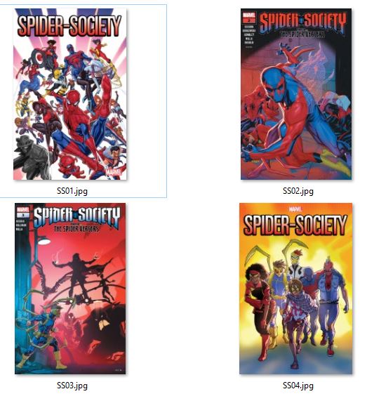 Spider Society 1-4 (2024) NM Set